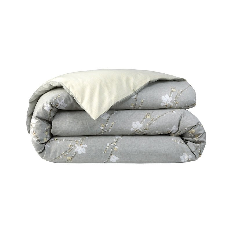 Duvet Cover - Almond Flowers Bedding - Yves Delorme for Hugo Boss at Fig Linens and Home