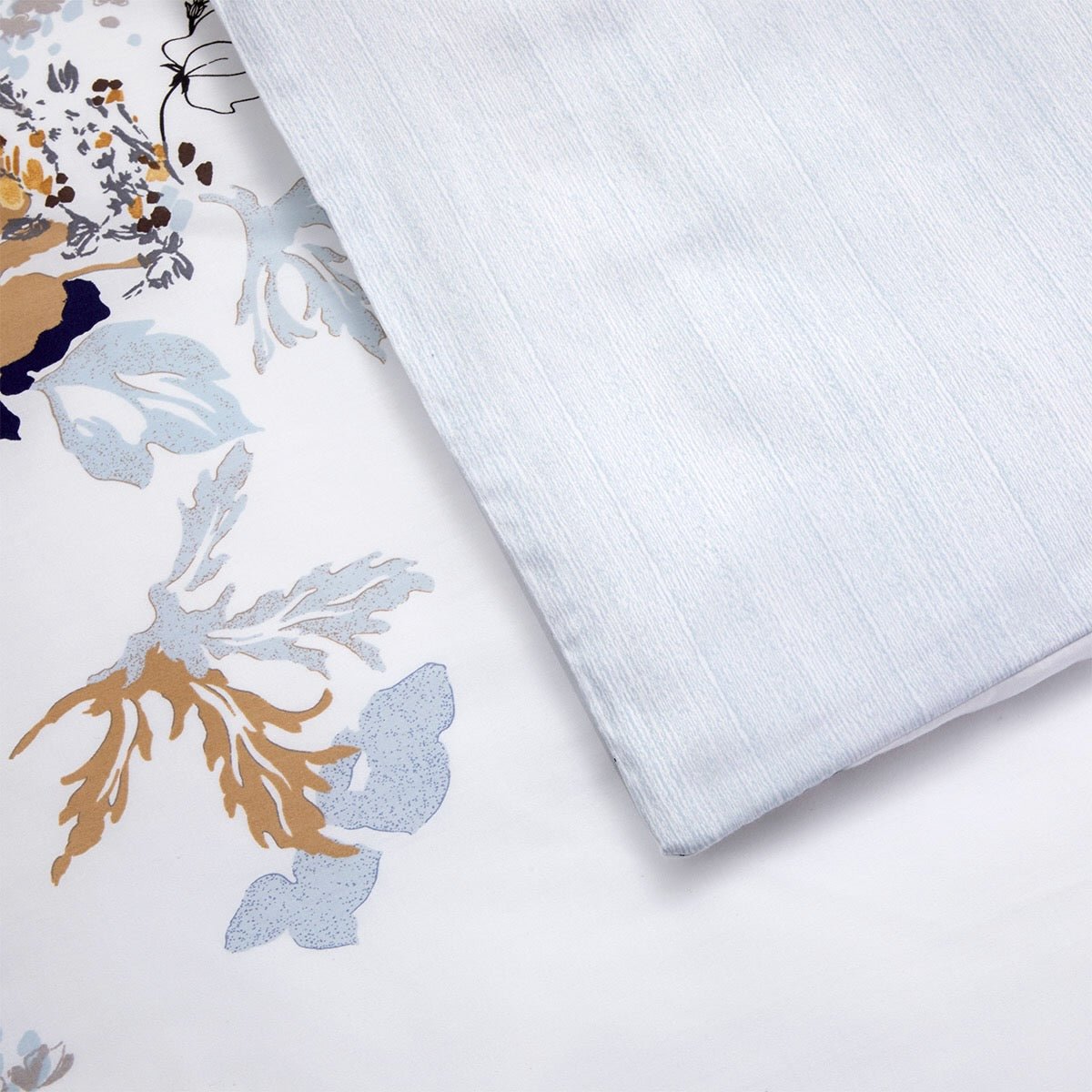 Yves Delorme Eclipses Organic Bedding -  Duvet Cover Full/Queen 92 x 92  - Fig linens and home 27