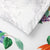 Detail of Duvet Corner - Yves Delorme Parfum Bedding - Organic Cotton at Fig Linens and Home
