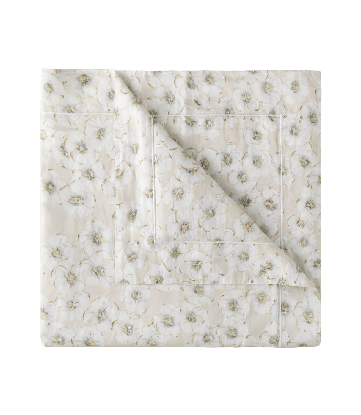 Ella Natural Linen Duvet Cover -  Peacock Alley at Fig Linens and Home