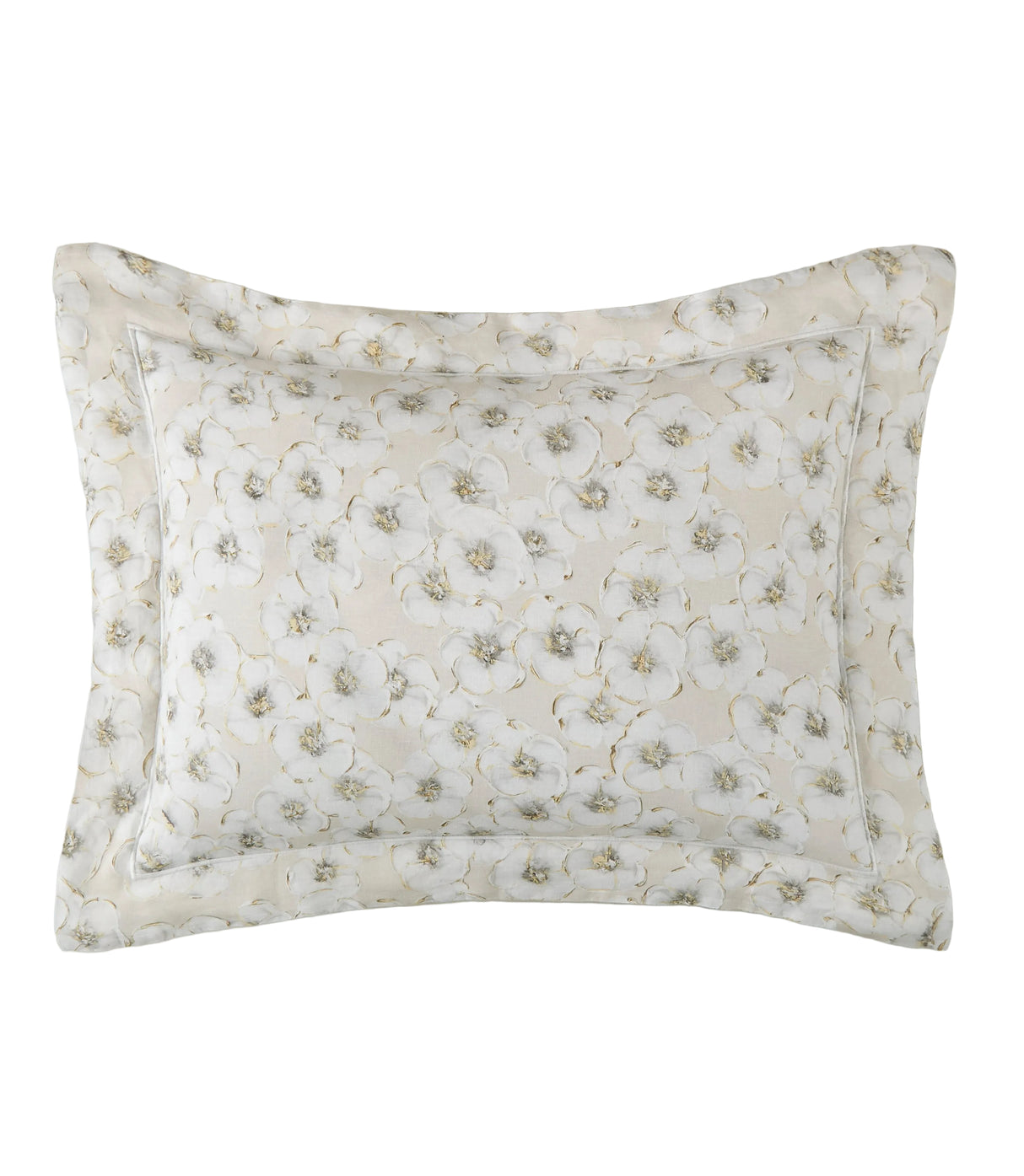 Ella Natural Linen Pillow Sham -  Peacock Alley at Fig Linens and Home