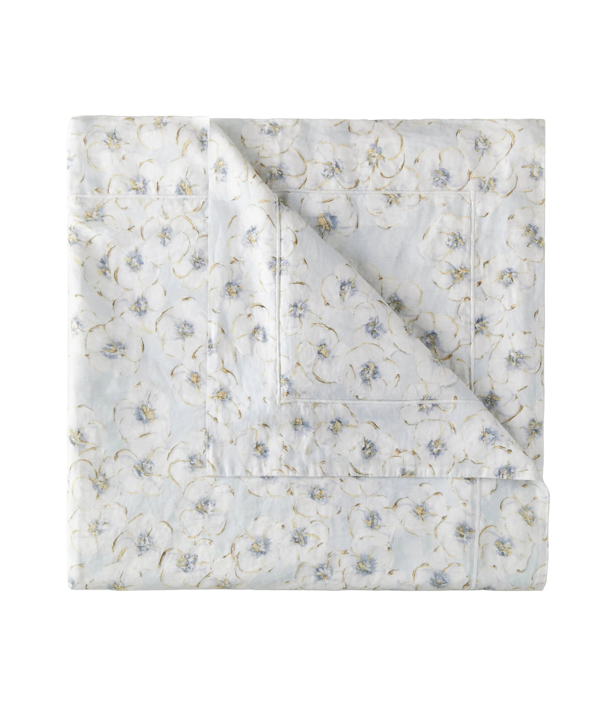 Ella Sky Linen Duvet by Peacock Alley at Fig Linens and Home - Alternate View