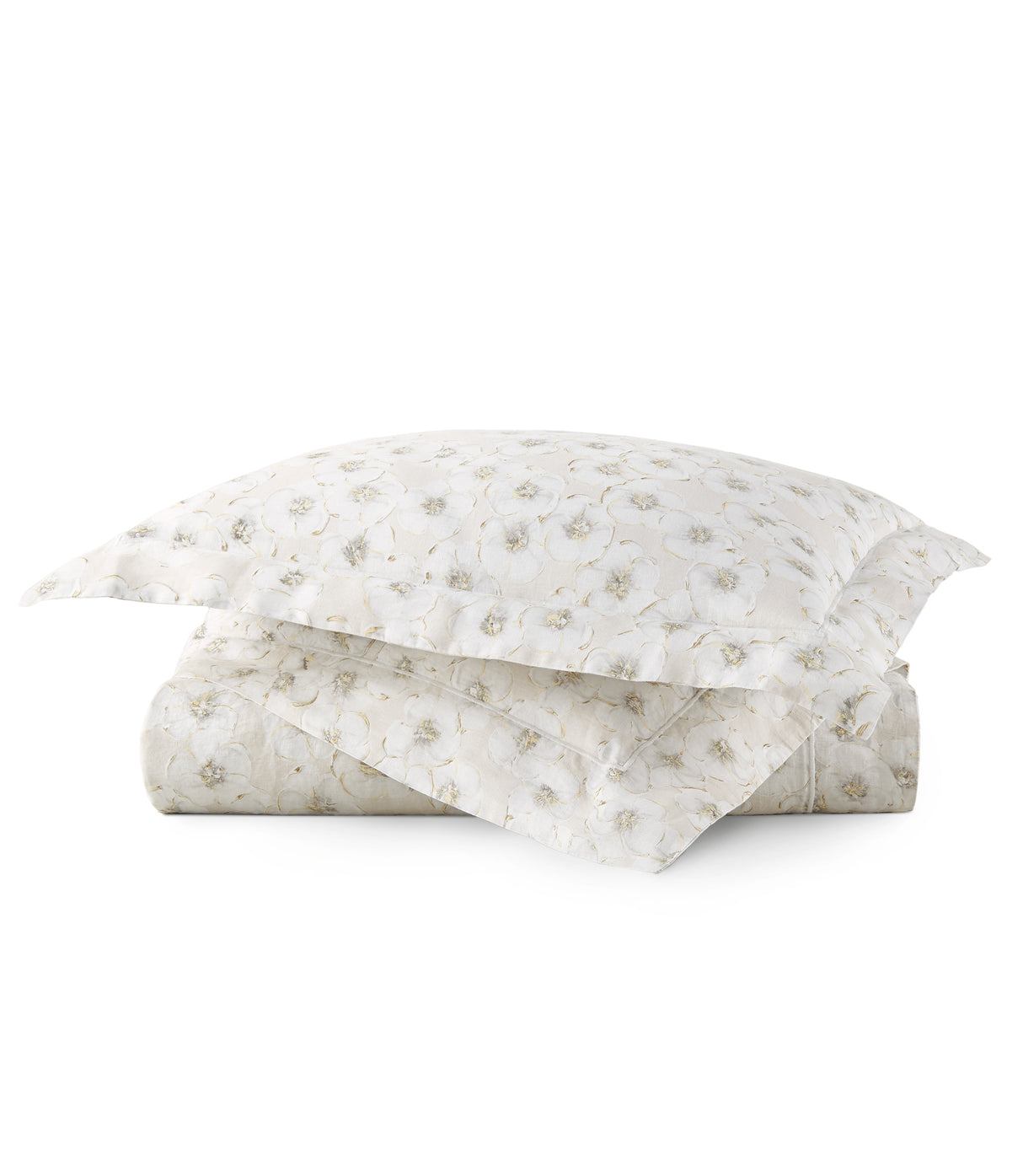Ella Natural Linen Queen Duvet Set -  Peacock Alley at Fig Linens and Home