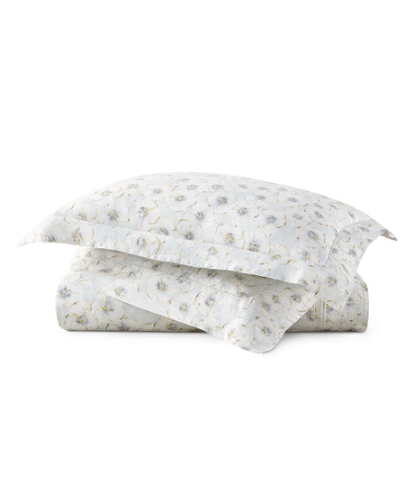 Ella Sky Linen Queen Duvet Set by Peacock Alley at Fig Linens and Home