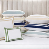 Stella Organic Cotton Percale Pillow Shams by Orchids Lux Home at Fig Linens and Home