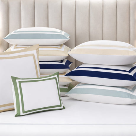 Stella Organic Cotton Percale Pillow Shams by Orchids Lux Home at Fig Linens and Home