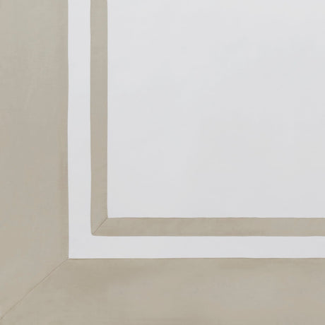 Stella Organic Cotton Percale Sham by Orchids Lux Home - Natural at Fig Linens and Home 2