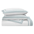 Stella Organic Cotton Percale Sham by Orchids Lux Home - Shore at Fig Linens and Home 1