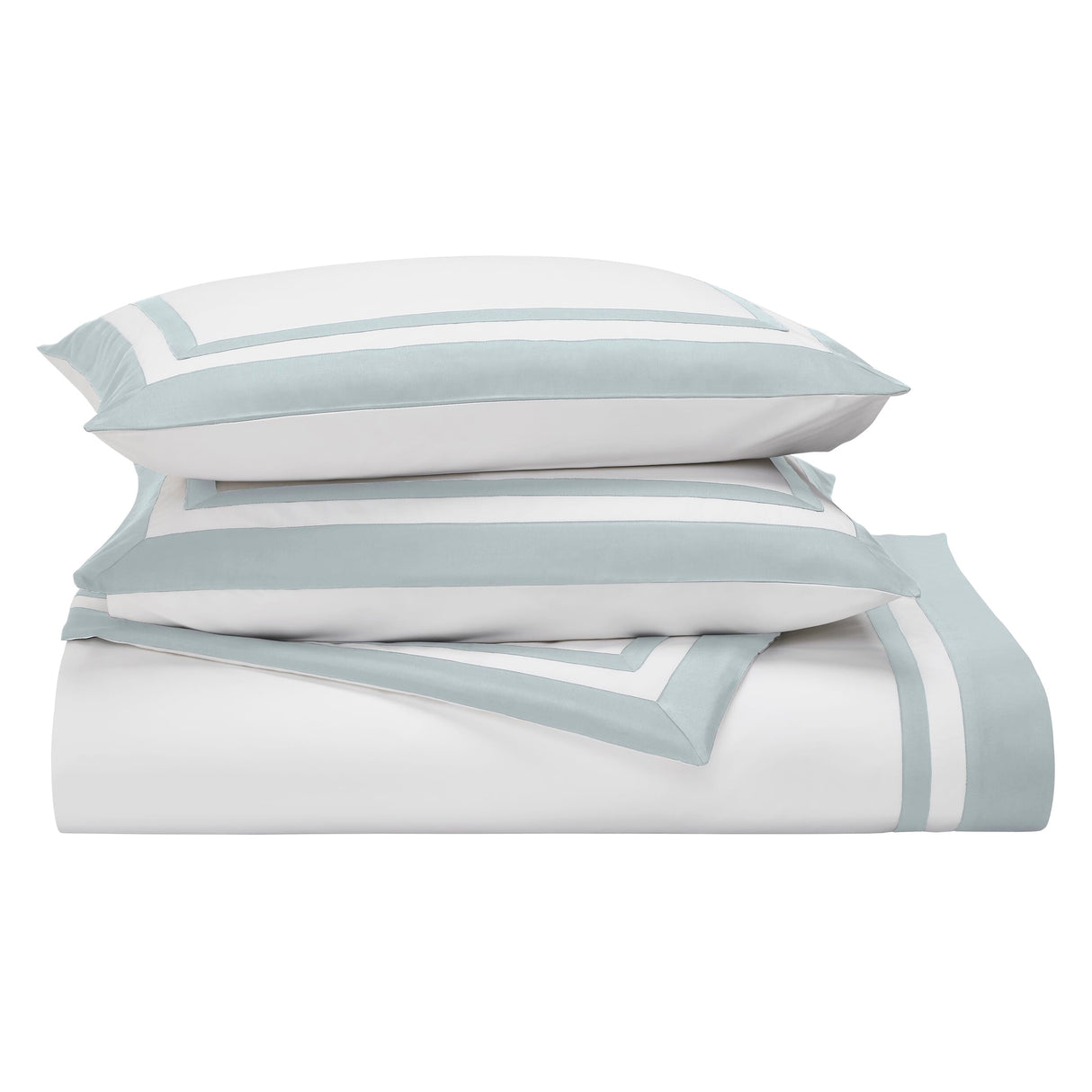 Stella Organic Cotton Percale Sham by Orchids Lux Home - Shore at Fig Linens and Home 1