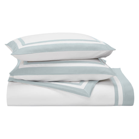 Stella Organic Cotton Percale Sham by Orchids Lux Home - Shore at Fig Linens and Home 1