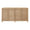Buffet Table - Evander Rattan Buffet Table by Worlds Away - Front View - Fig Linens and Home