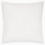 Organic Hand Stitched Coffee Sham by John Robshaw at Fig Linens and Home - 2