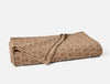 Coverlet - Coyuchi Mirada Fawn Chrysanthemum Organic Matelasse Blanket at Fig Linens and Home