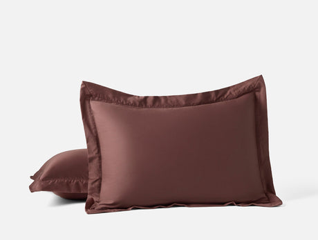 Cloud Soft Organic Sateen Mulberry Standard Sham | Coyuchi at Fig Linens and Home
