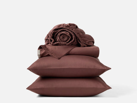 Cloud Soft Organic Sateen Mulberry Sheet Set | Coyuchi at Fig Linens and Home