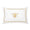 Ronzio White and Gold Decorative Pillow by Sferra | Fig Linens and Home