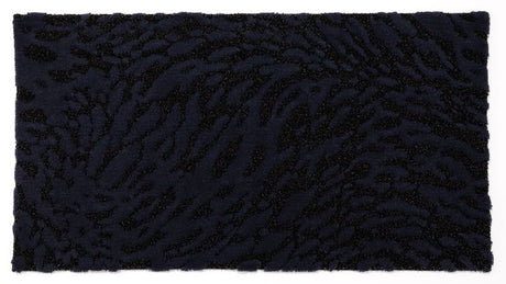 Close Flow 27x47 Black 990 Bath Rug by Abyss at Fig Linens and Home