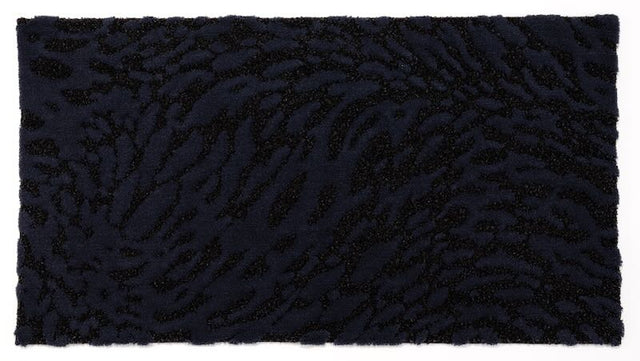 Close Flow 27x47 Black 990 Bath Rug by Abyss at Fig Linens and Home