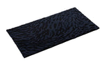 Flow 27" x 24" Black 990 Bath Rug by Abyss at Fig Linens and Home