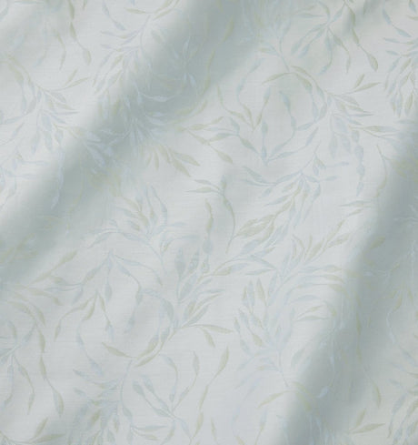 Fabric weave detail - Sferra Selini Bedding in Silver Sage at Fig Linens and Home