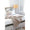 Fig Linens - Pom Pom at Home Finn Taupe Chunky Knit Throw Blanket