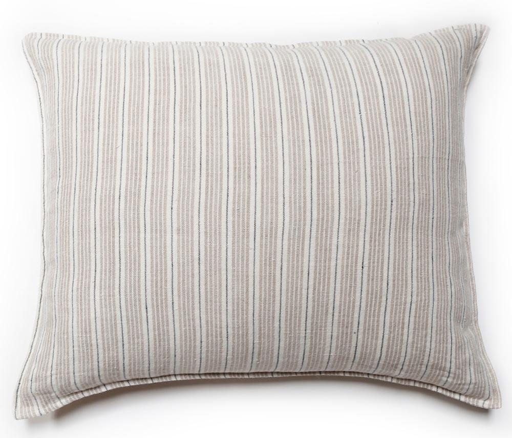 Fig Linens - Pom Pom at Home Bedding - Newport Big Throw Pillow