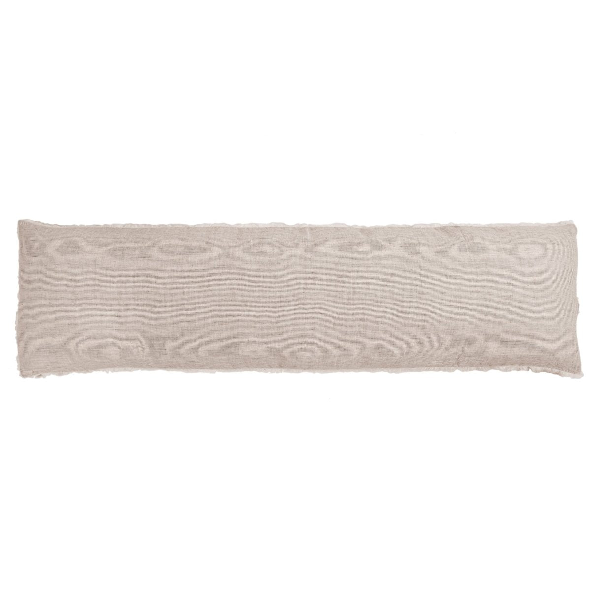 Fig Linens - Pom Pom at Home Bedding - Logan Terra Cotta Linen Body Pillow