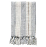 Pom Pom at Home - Laguna Ocean & Natural Linen Blanket - Fig Linens