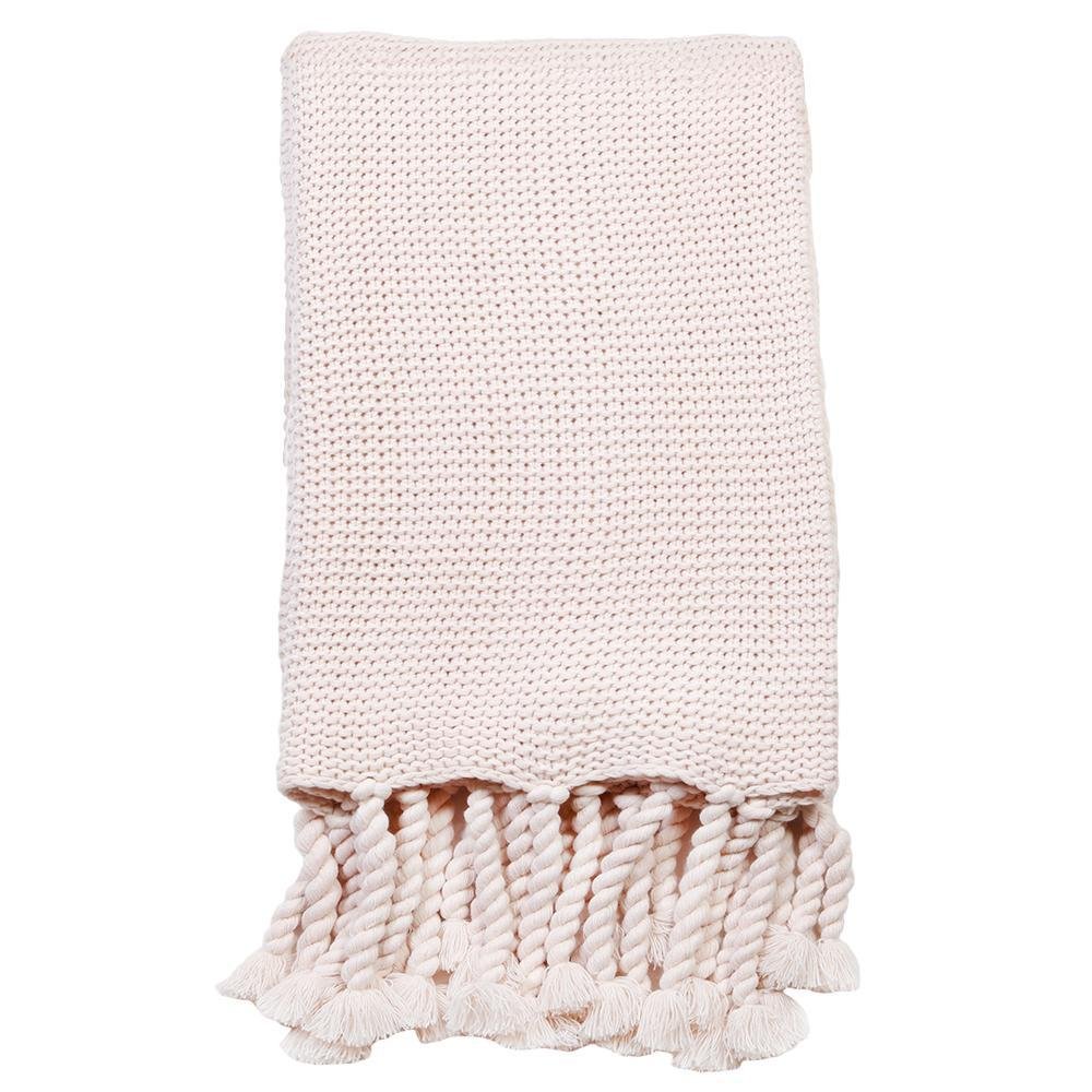 Pom Pom at Home - Trestles Blush Oversized Throw - Fig Linens
