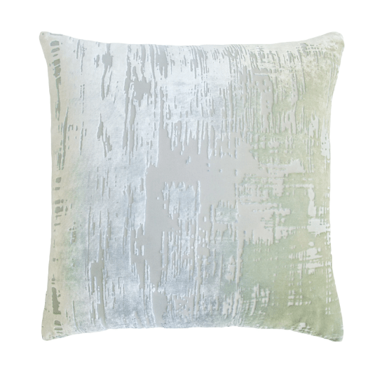 Brush Stroke Velvet Ice Pillows by Kevin O'Brien Studio | Fig Linens