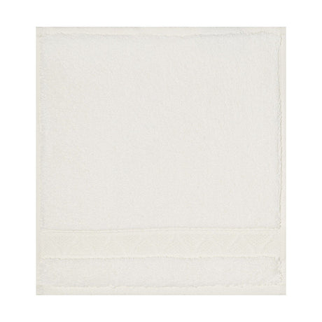 Le Jacquard Français | Caresse Ivory Bath Collection | Fig Linens - Washcloth