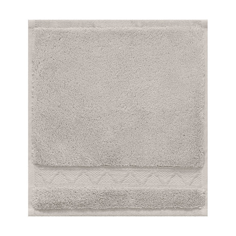 Le Jacquard Français | Caresse Linen Bath Collection | Fig Linens - Beige washcloth