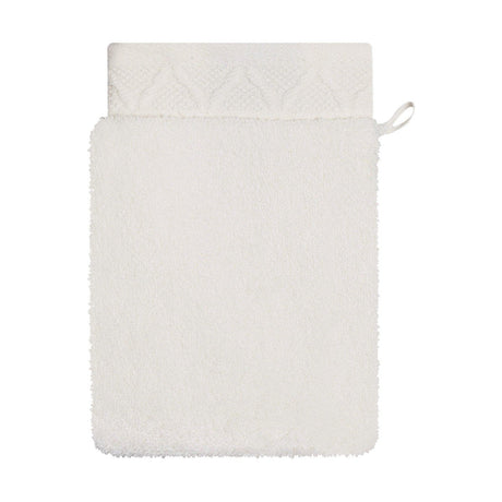 Le Jacquard Français | Caresse Ivory Bath Collection | Fig Linens - wash mitt