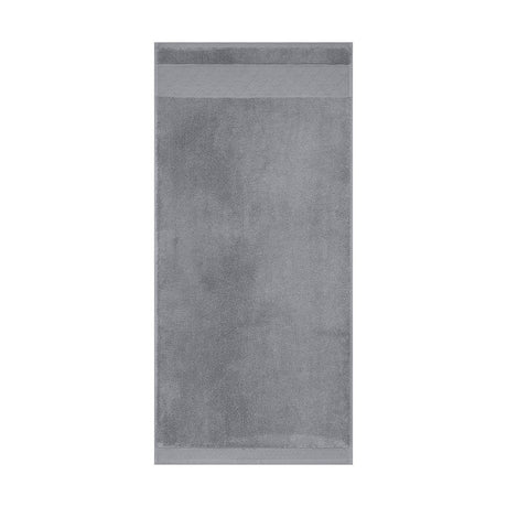Le Jacquard Français | Caresse Pebble Bath Collection | Fig Linens - Gray bath towel, guest towel