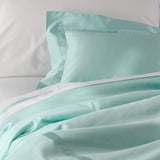 Nocturne Lagoon Blue Bedding by Matouk | Fig Linens and Home