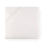 Fitted Sheet - Sferra Celeste Ivory Cotton Percale - Off-White Bed Sheet at Fig Linens and Home