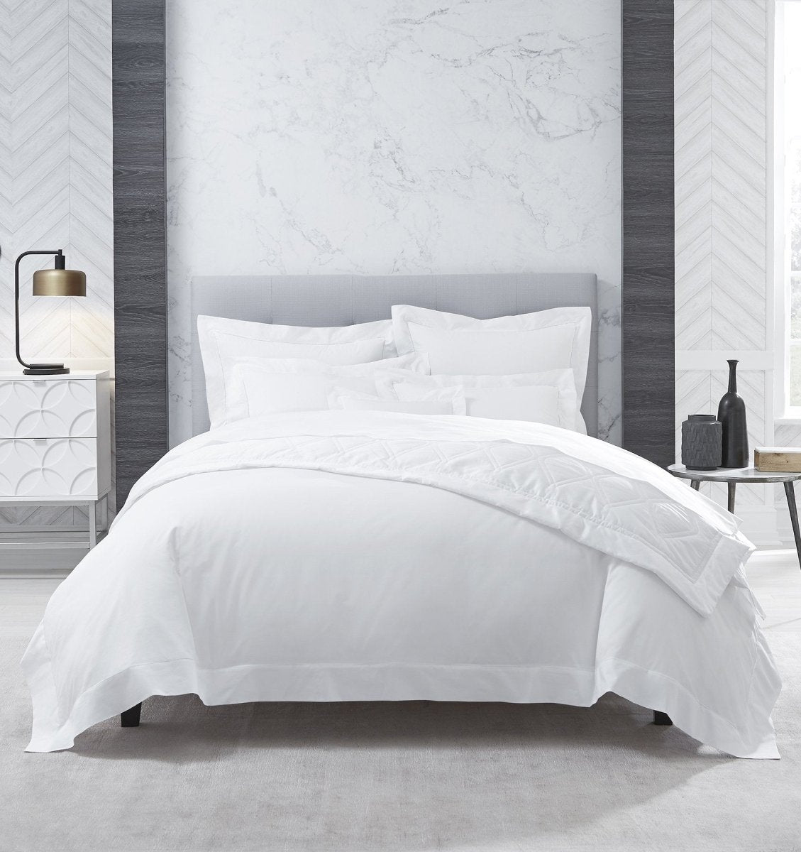 Fig Linens | Sereno Bedding Collection by Sferra - Duvet cover, sheet, shams