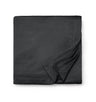 Favo Bedding by Sferra Fine Linens |  Dark Charcoal Gray blanket cover