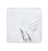 Favo Coverlet in White by Sferra | Fig Linens and Home - White blanket cover