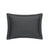 Favo Bedding by Sferra Fine Linens | Dark Charcoal Gray Pillow sham