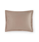 Fig Linens - Favo Latte Bedding Collection by Sferra - Beige sham