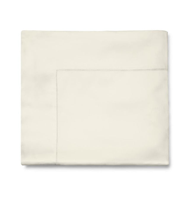 Sfrerra Bedding | Fiona Sheeting and Cases | Fig Linens - Ivory flat sheet