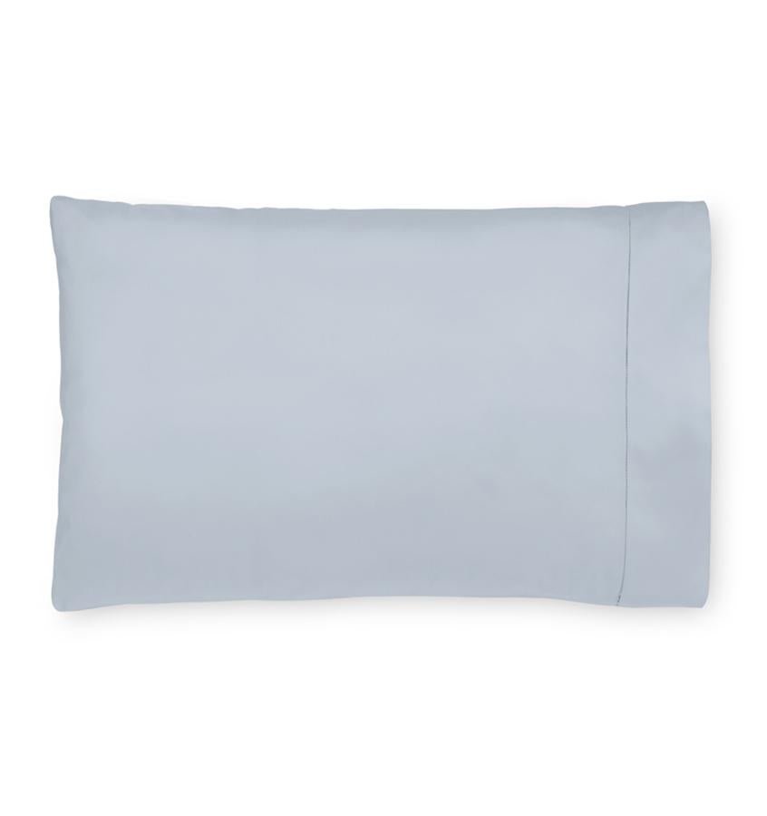 Fig Linens - Giotto Collection by Sferra - Ice blue pillowcase