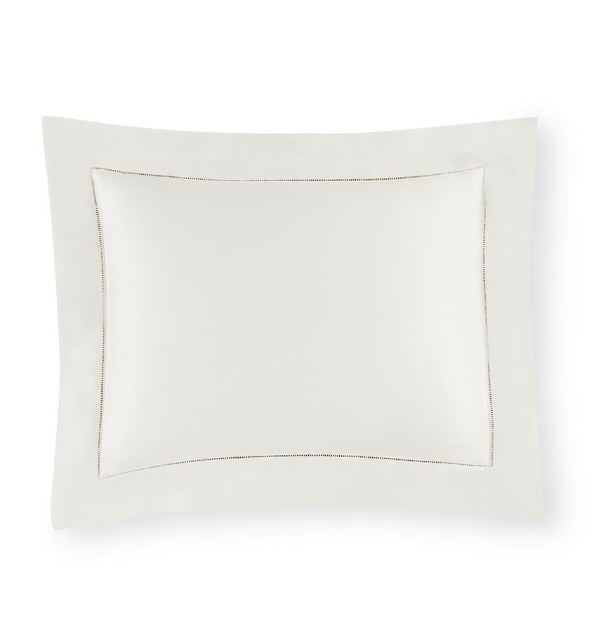 Sferra Giza 45 - Sateen Bedding Collection | Fig Linens - Ivory sham