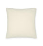 Pettra Eggshell Throw Pillow by Sferra | Fig Linens and Home - Ivory pillow