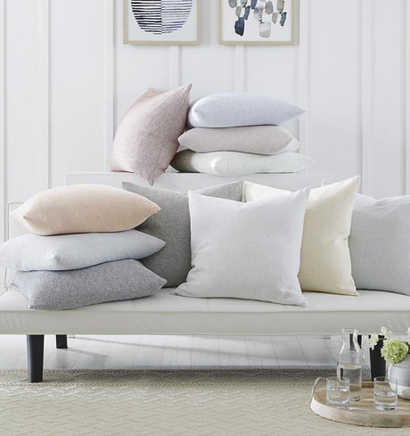 Terzo Sand Accent Throw Pillow by Sferra | Fig Linens - Decorative pillows