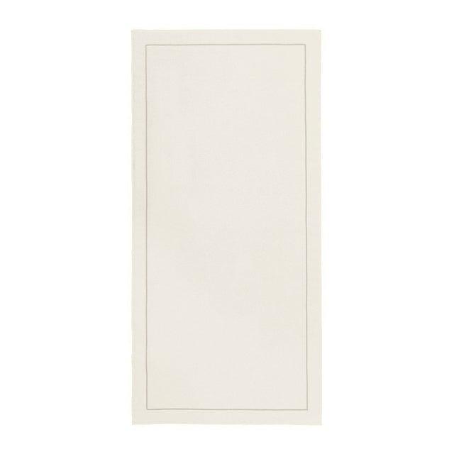 Croisiére Ecru Ivory Beach Towel by Yves Delorme Fig Linens