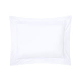 Roma Blanc Bedding by Yves Delorme | Fig Linens - Luxury cotton, white bed linens, boudoir sham