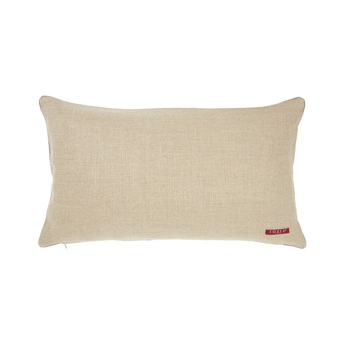 Berlingot Lumbar Decorative Throw Pillows by Iosis Fig Linens Gris Gray