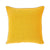 Pigment Jaune D'or Yellow Throw Pillow by Iosis | Fig Linens - Front